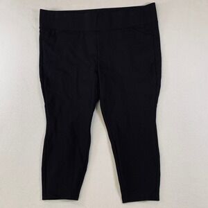 Torrid Women's Studio Pull-On Pocket Pixie Skinny Ponte Pants Black Plus Size 3S